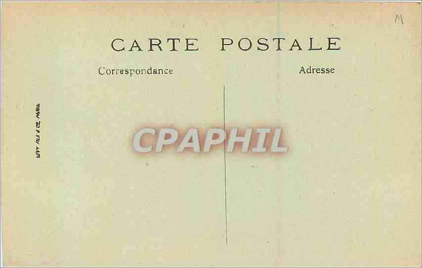 CPA Dieppe Les Rochers et les Falises  — Verso