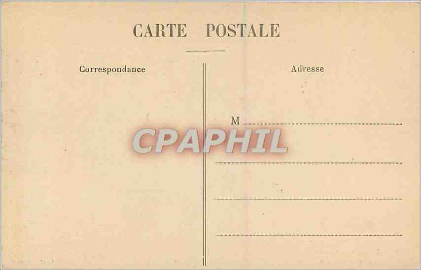 Avallon - Vallée du Cousin - Route de Meluzien — Curét, éditeur — Verso