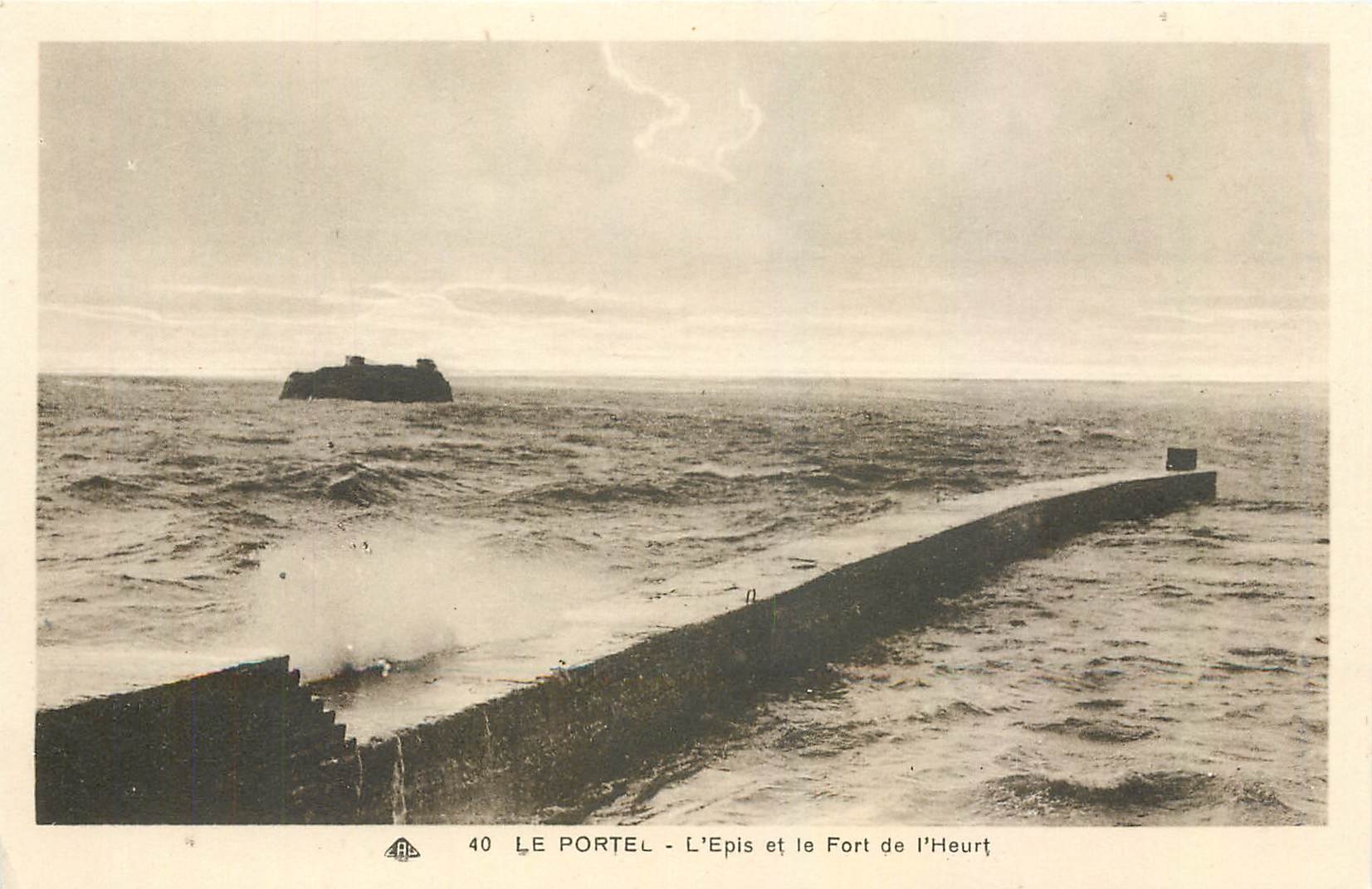 CPA Le Portel L'Epis et le Fort de l'Heurt 