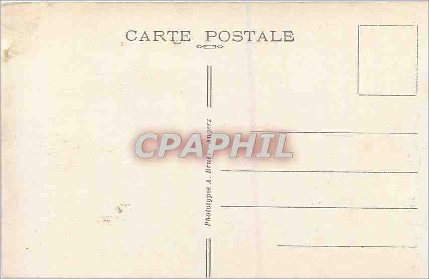 CPA Le Croisic Loire Inf Vue generale de la Plage  — Rückseite