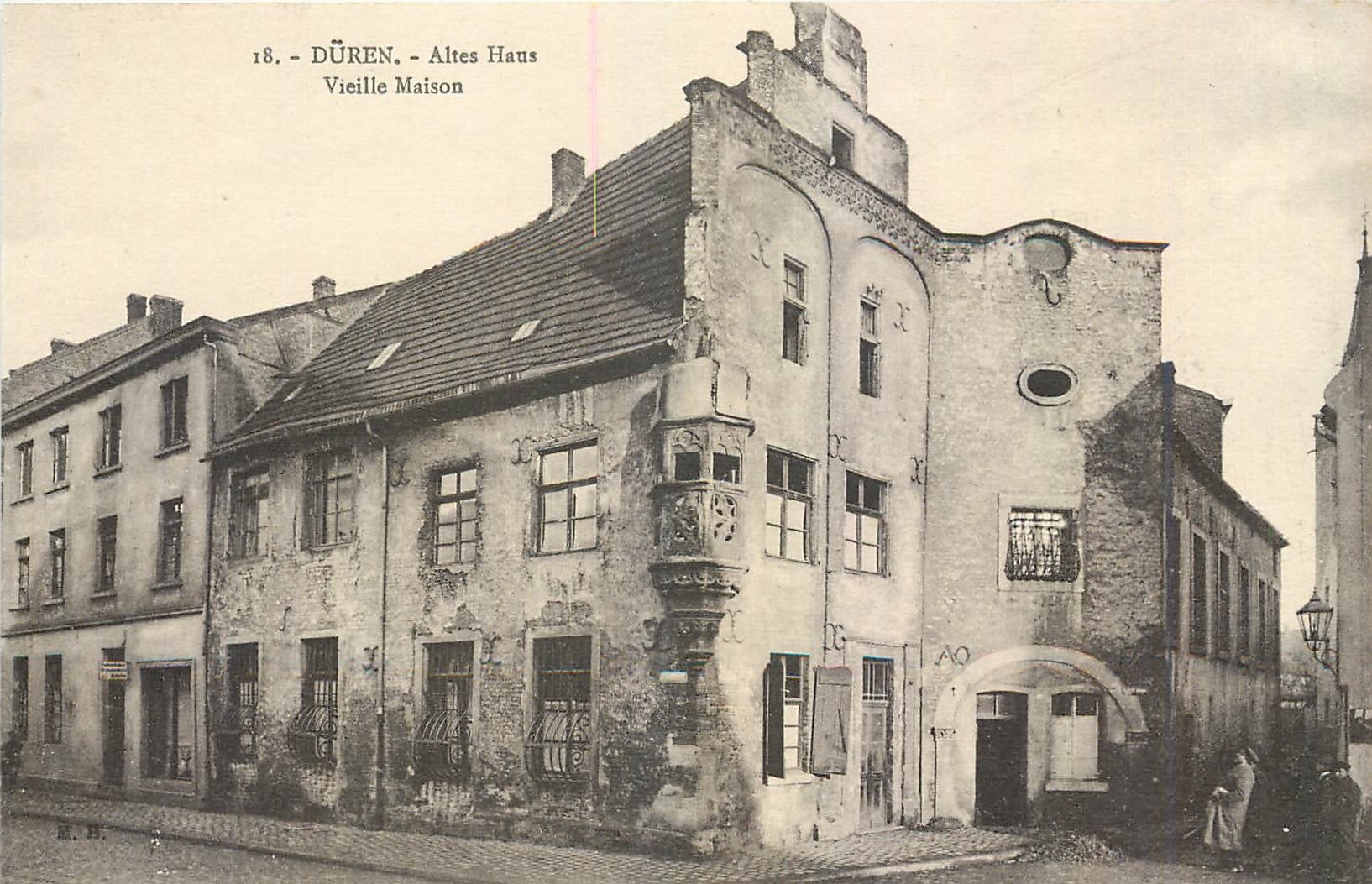 CPA Duren Altes Haus Vieille Maison 