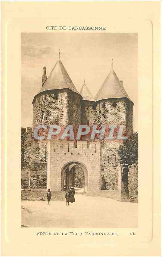 Cité de Carcassonne — Porte de la Tour Narbonnaise — LL
