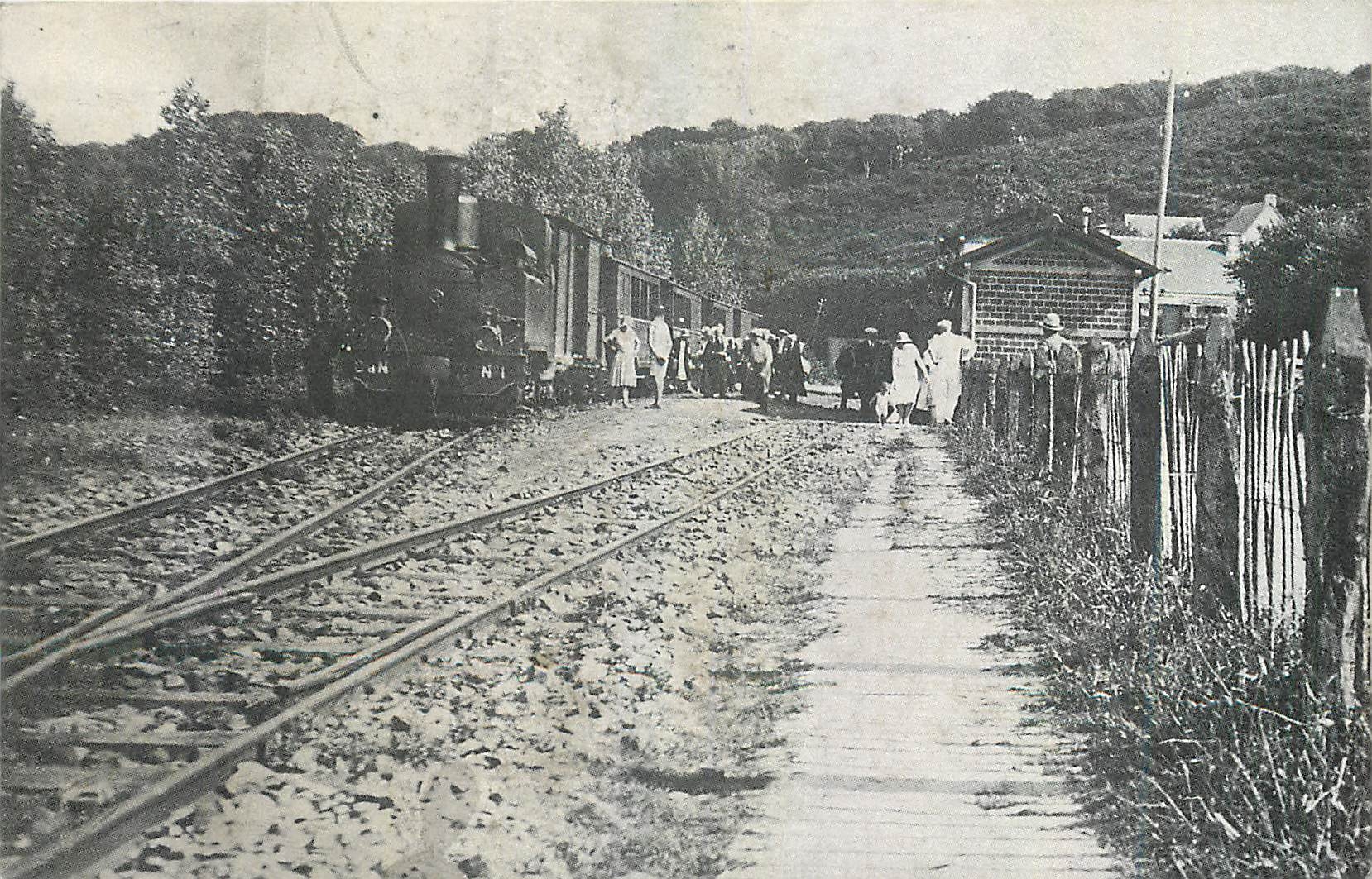 CARTE PHOTO Train