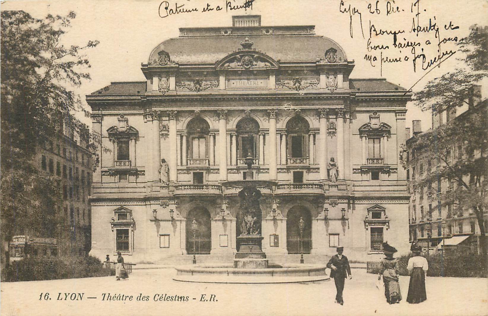 CPA Lyon Theatre des Celestins 