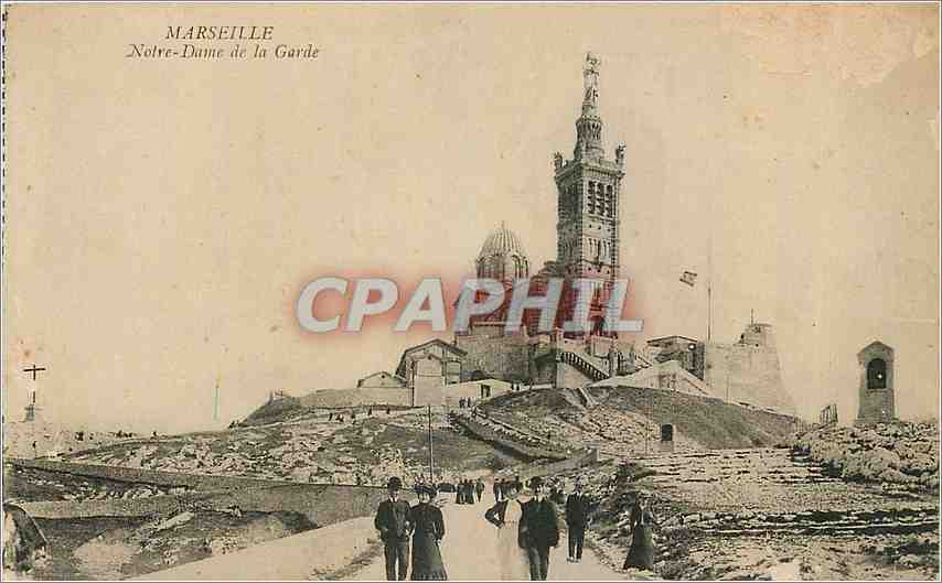 CPA Marseille Notre Dame de la Garde 
