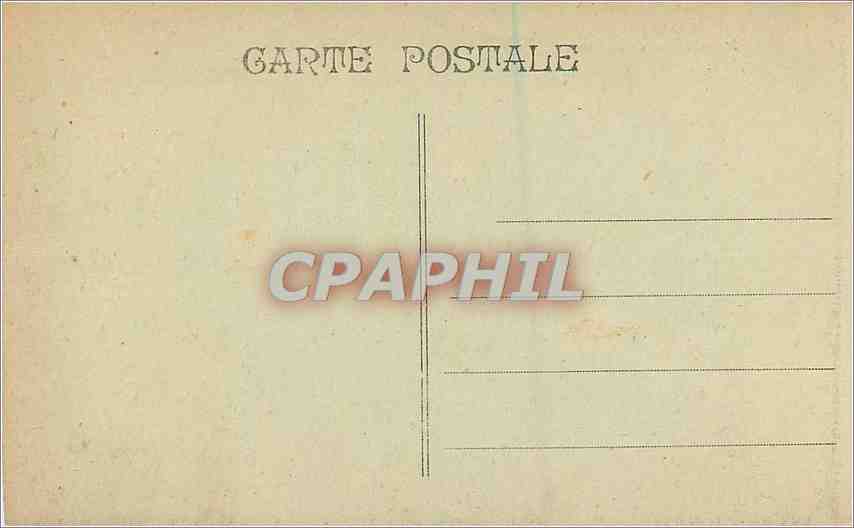 CPA Marseille Notre Dame de la Garde  — Rückseite