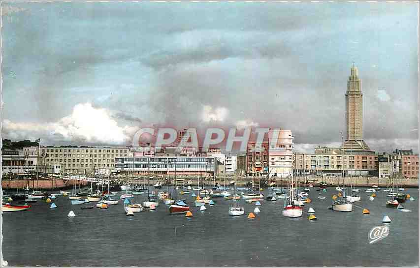 CPM Le Havre Le Petit Port des Yachts 