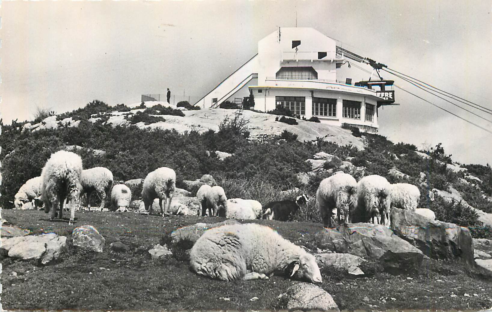 CPM Telepherique du Beout La Gare Superieure Moutons
