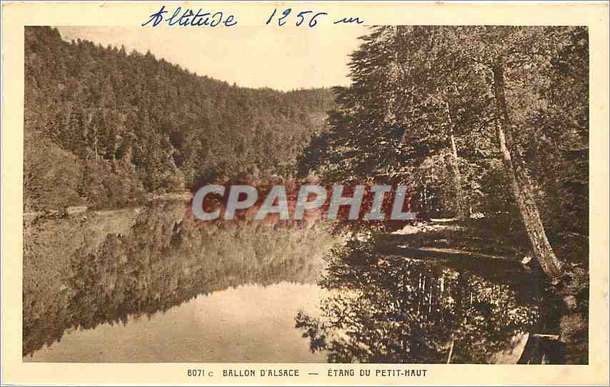 CPA Ballon d'Alsace Etang du Petit Haut 