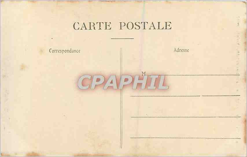 CPA Caen Cour du Manoir La Maison ou habita Charlotte Corday  — Verso
