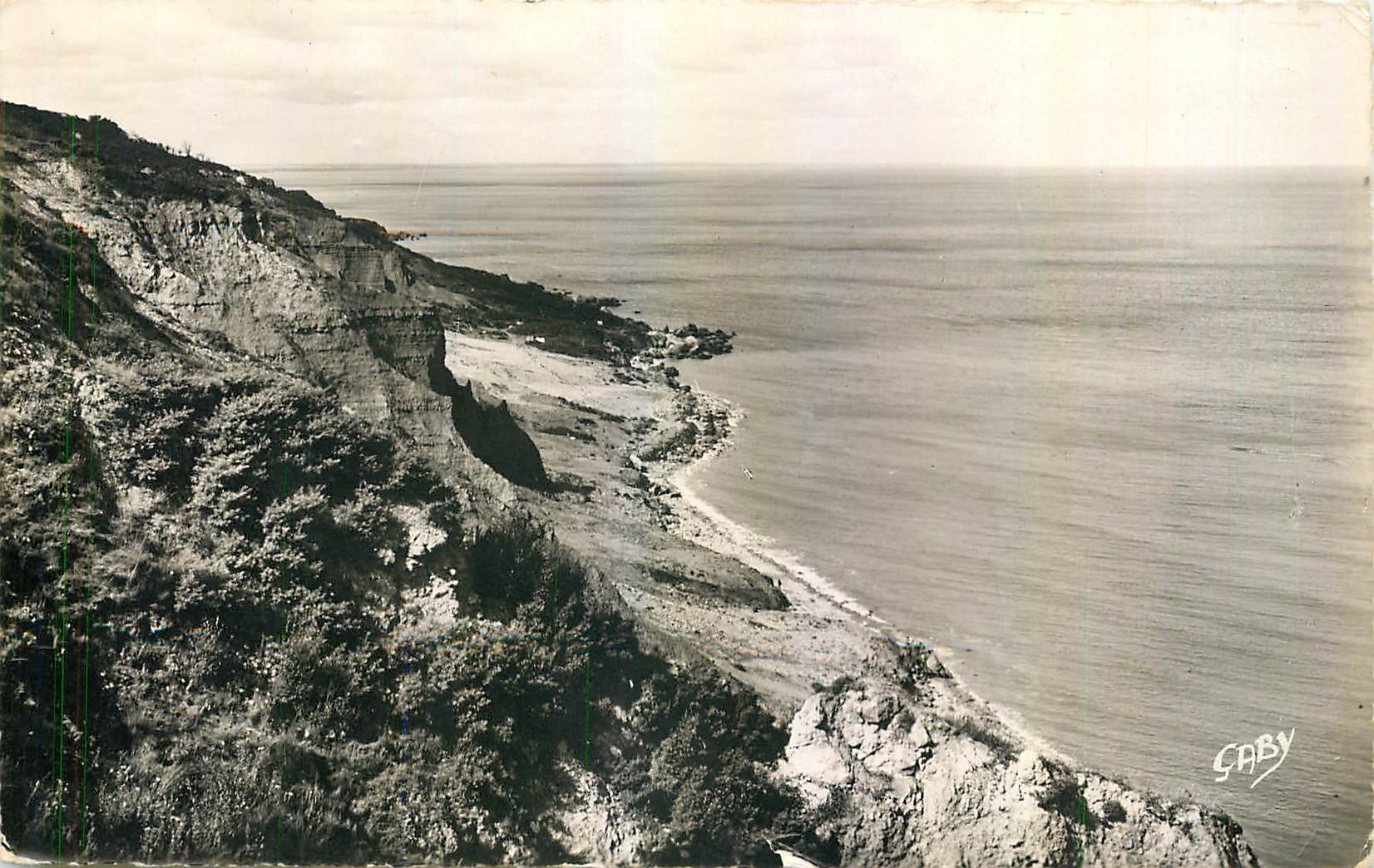 CPM Villers sur Mer Calvados Les Falaises 