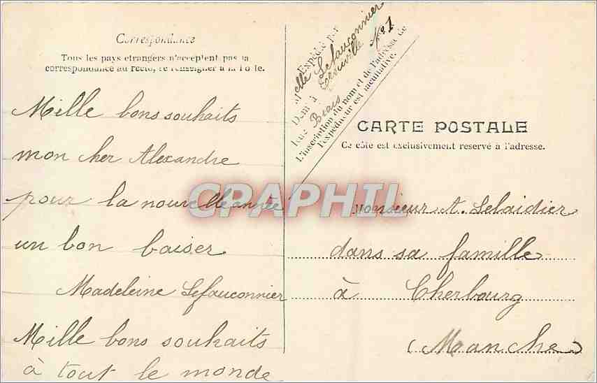 CPA Trouville Vue generale  — Verso