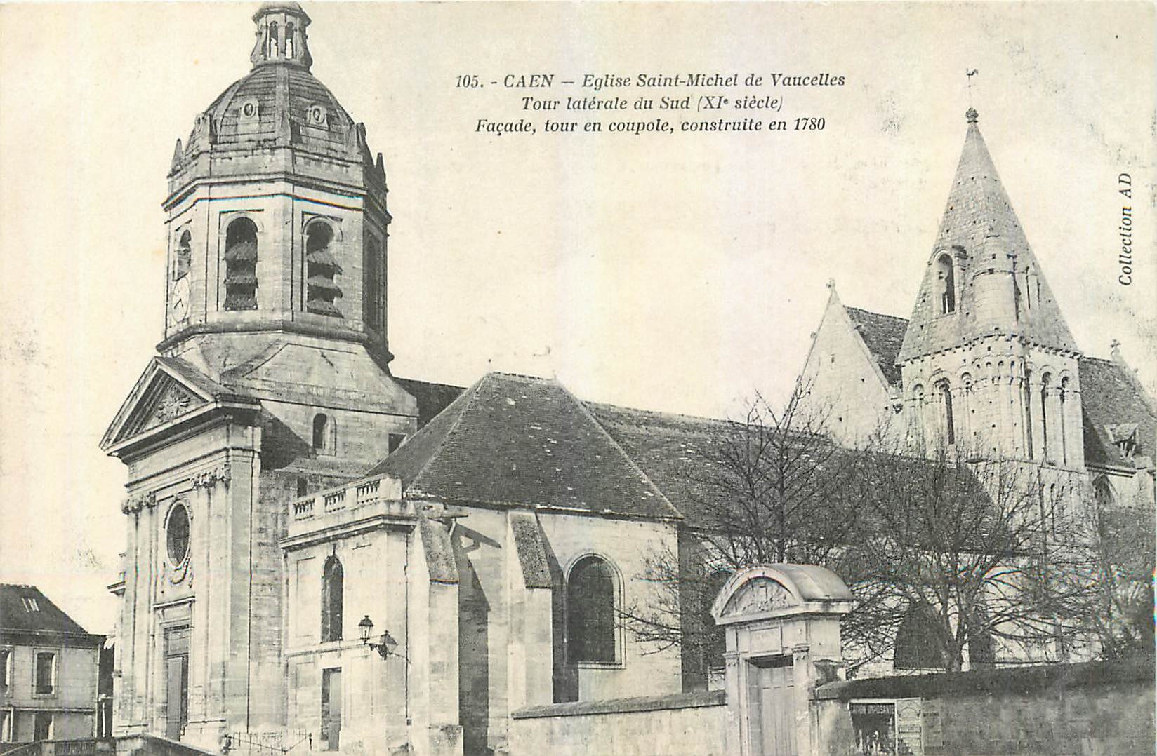 CPA Caen Eglise Saint Michel de Vancelles 