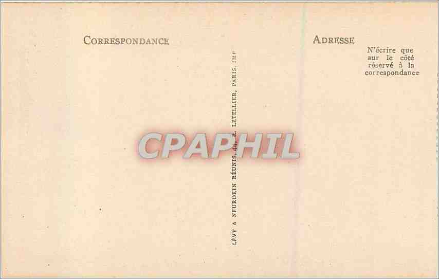 CPA Kairouan Mosquee du Barbier la Galerie et la Cour  — Rückseite