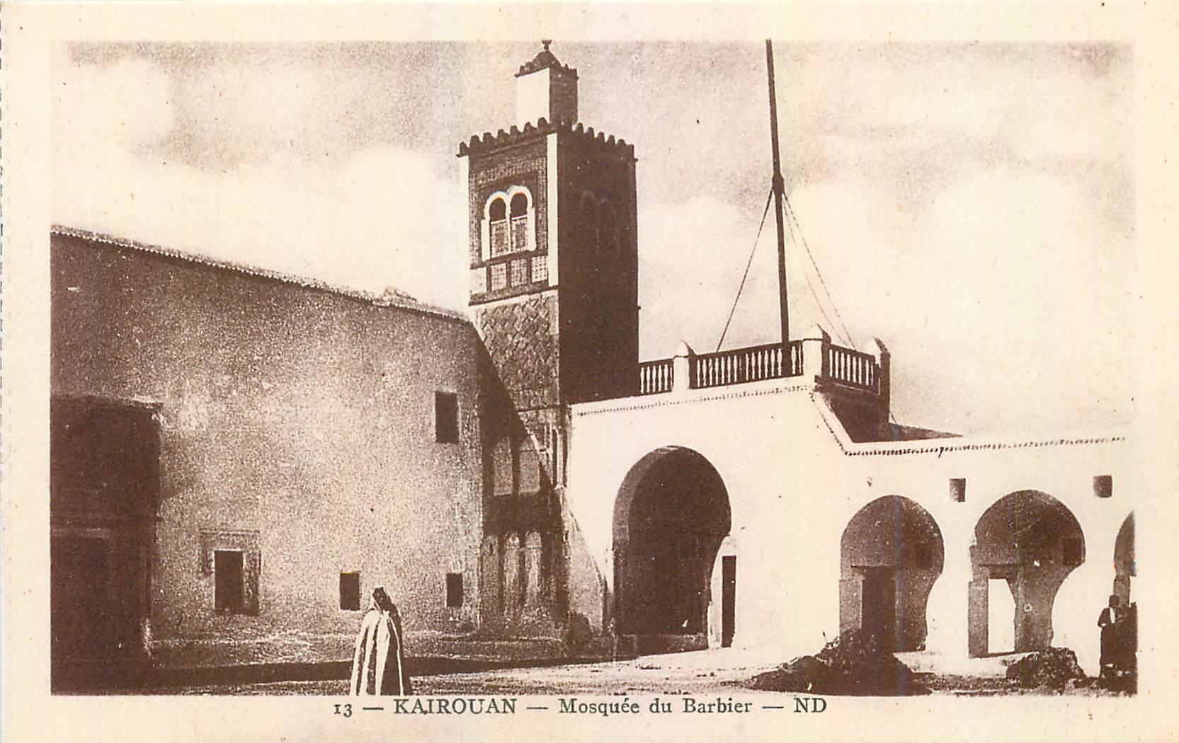 CPA Kairouan Mosquee du Barbier 