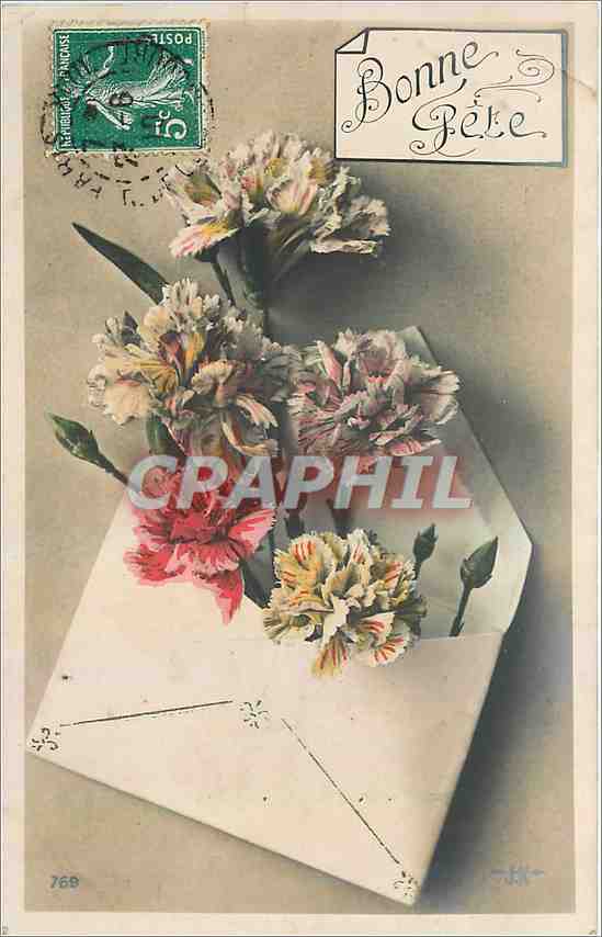 CPA Bonne Fete Fleurs
