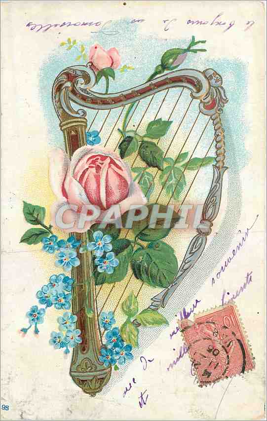 CPA Fleurs Harpe