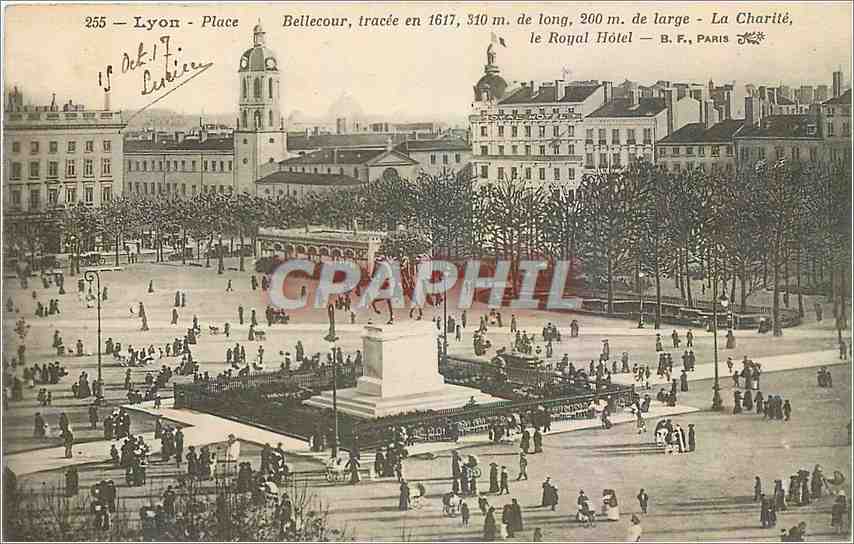 CPA Lyon Place Bellecour 