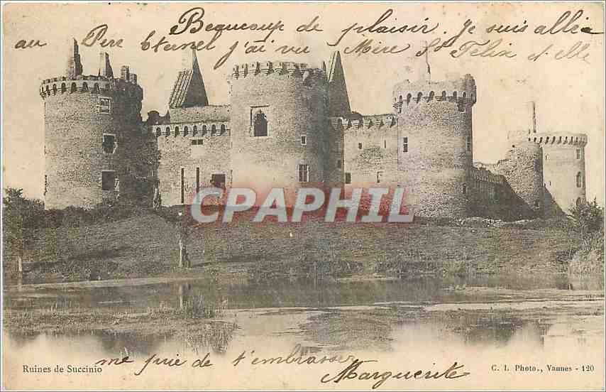 CPA Ruines de Succinio 