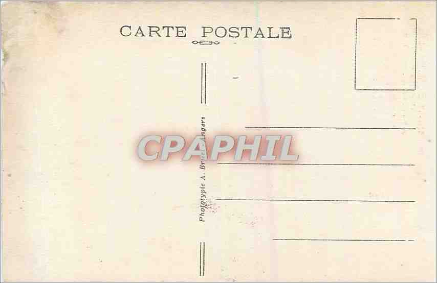 CPA Le Croisic Loire Inf L'Eglise Paroissiale de Notre Dame de Petie  — Back