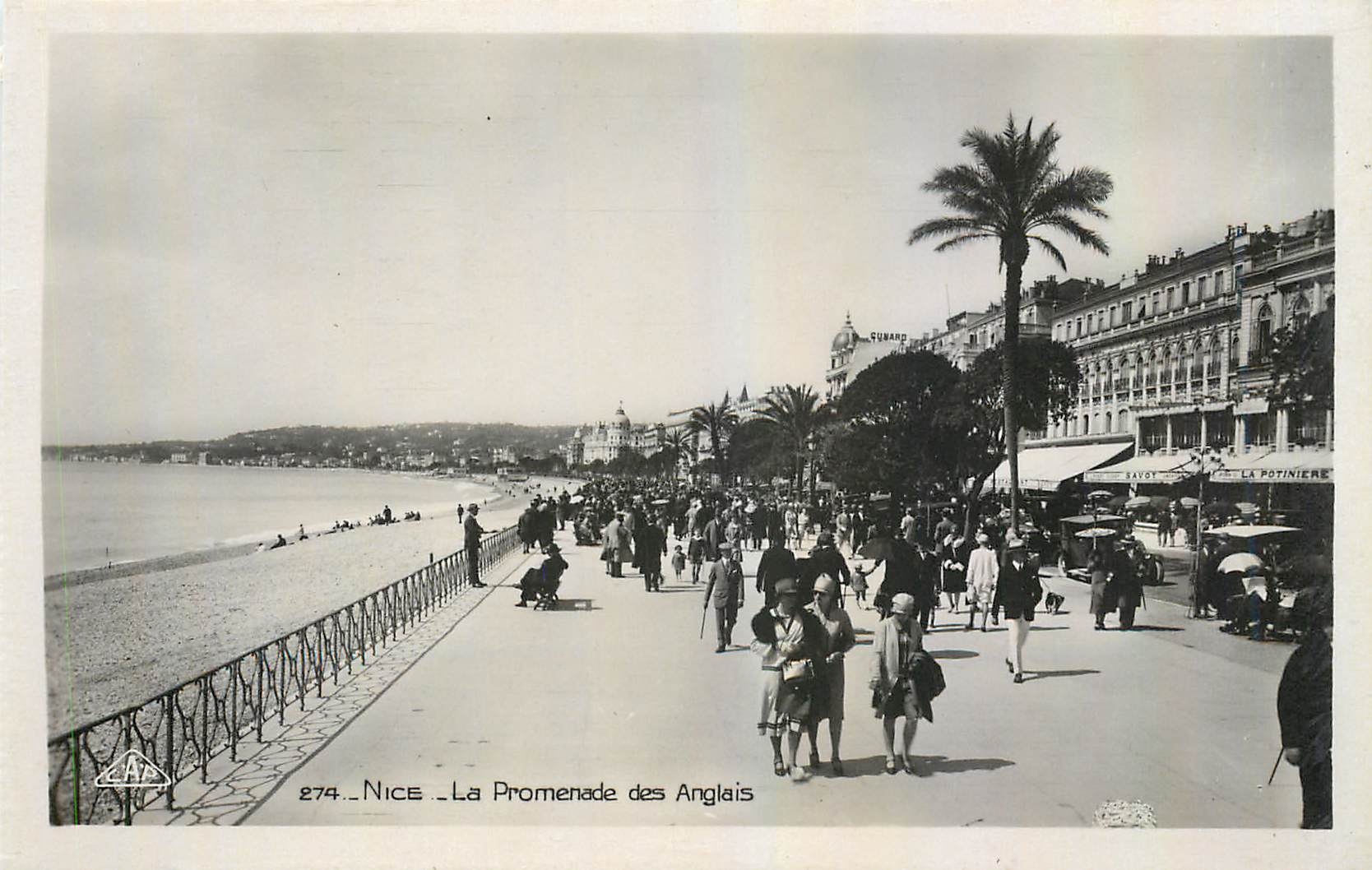 CPA Nice La Promenade des Anglais 