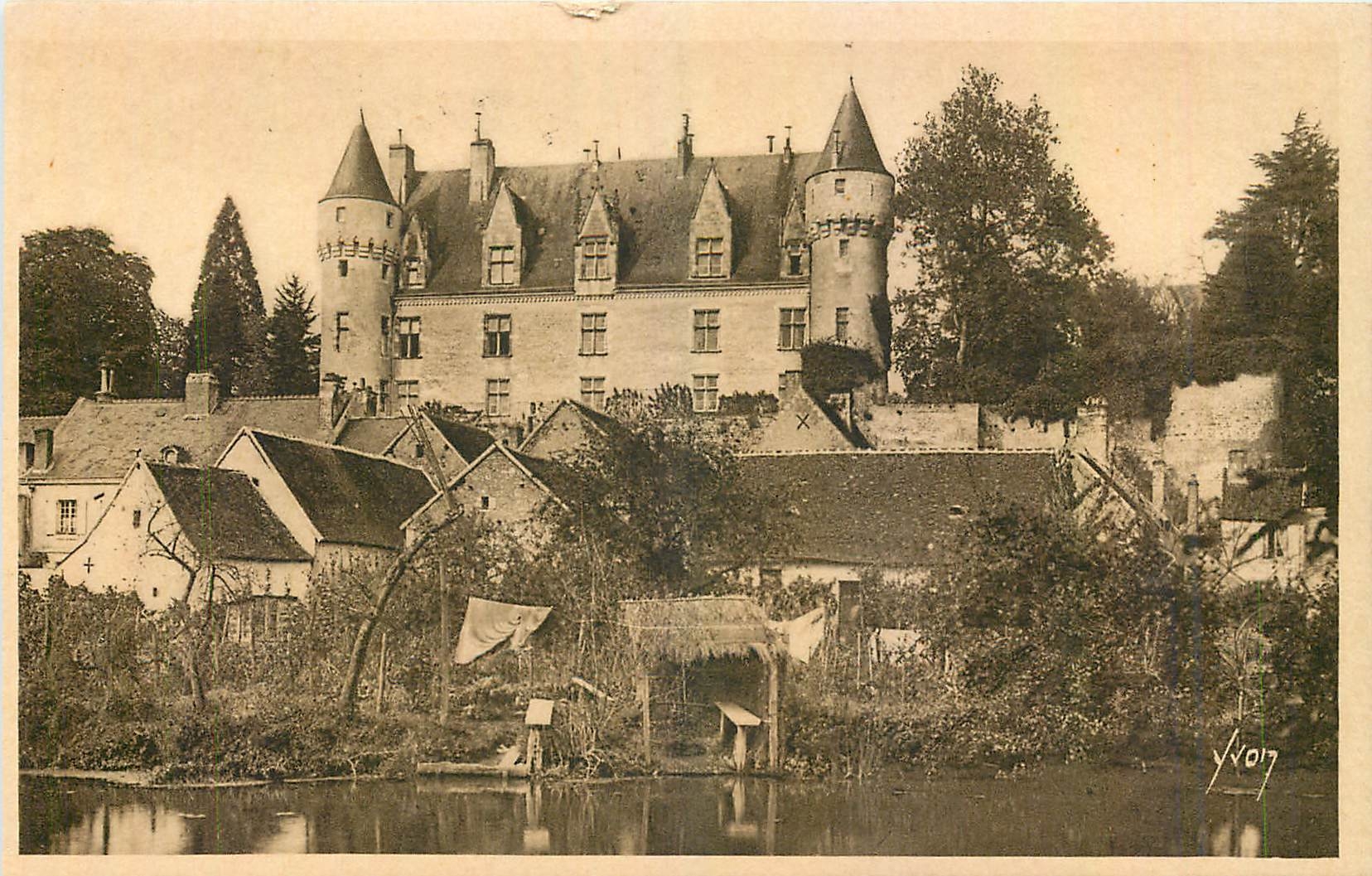 CPA Montresor Indre et Loire Le Chateau 
