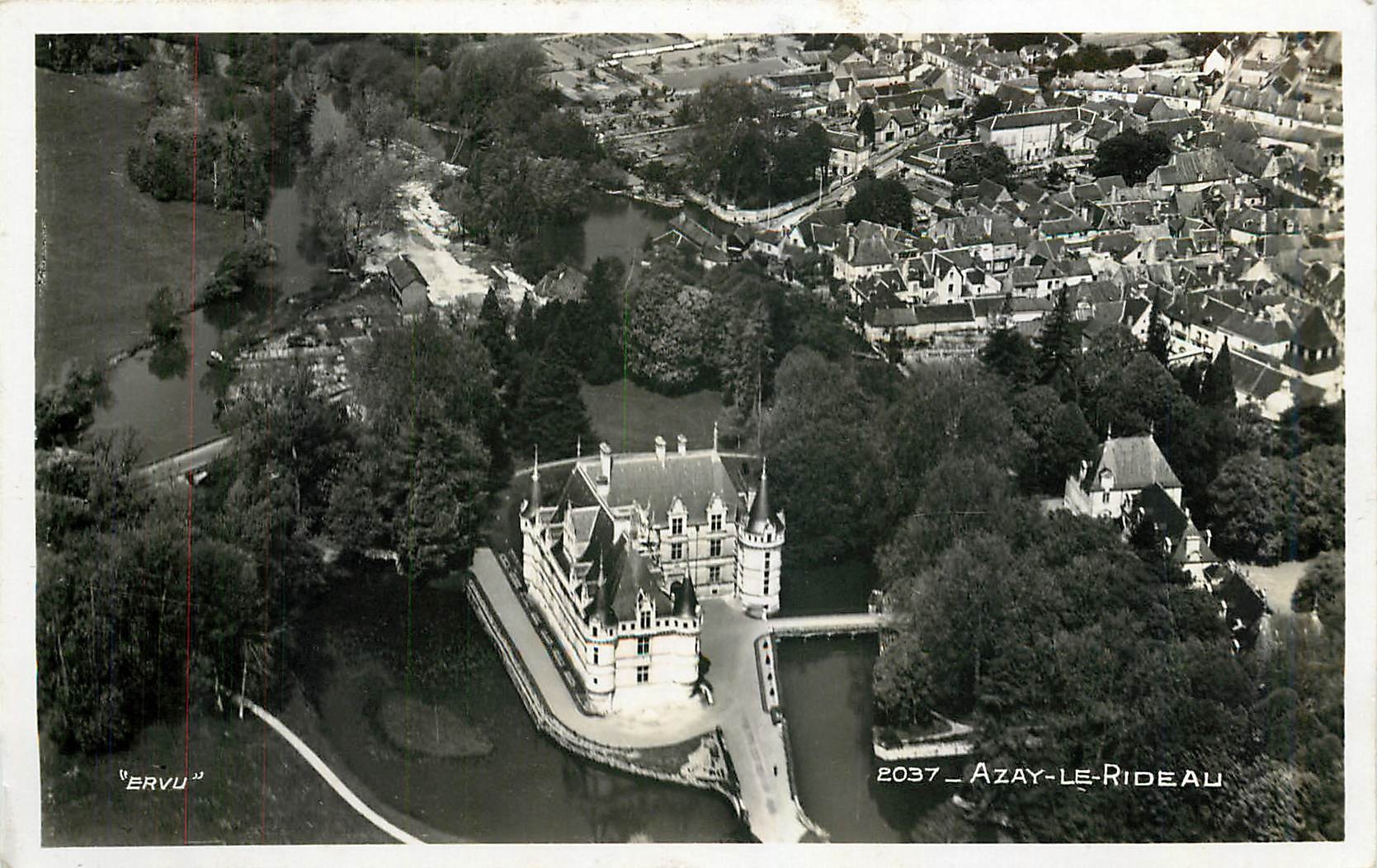 CPA Azay Le Rideau 