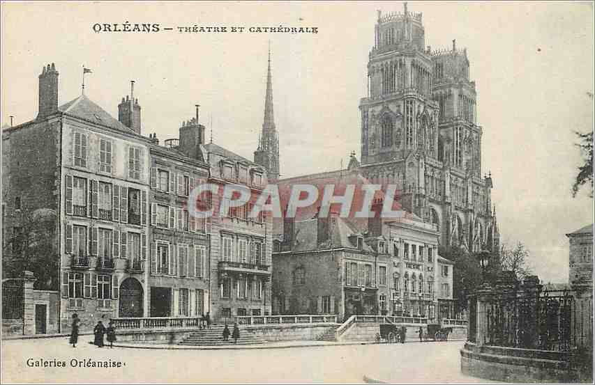 CPA Orleans Theatre et Cathedrale 