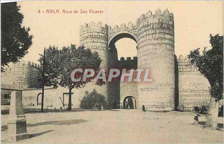 CPA Avila Arco de San Vicente 