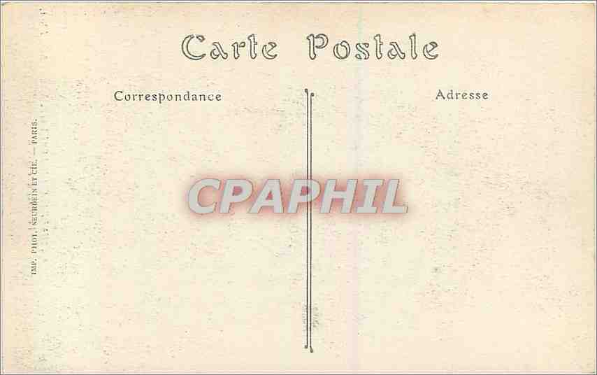 CPA Cathedrale de Beauvais Le Grand Portail  — Rückseite