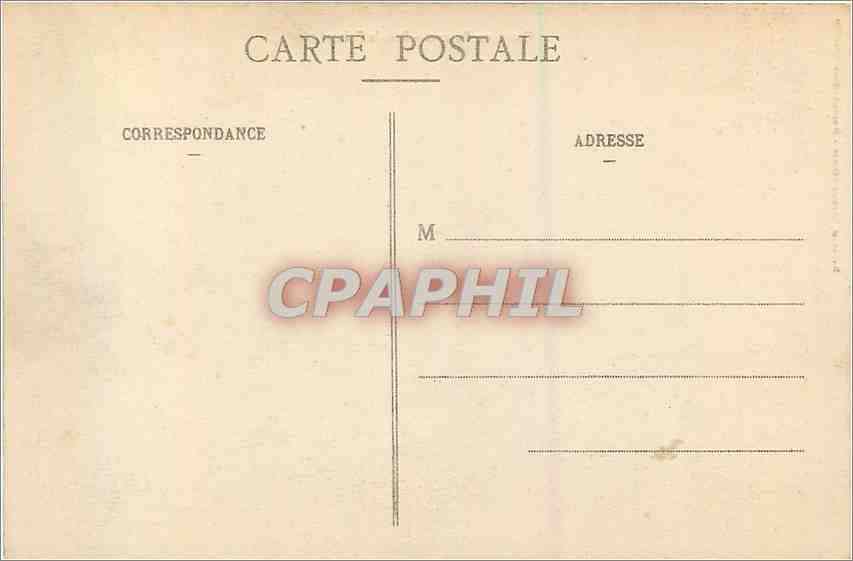 CPA Quart en Reserve Bois le Pretre Militaria — Rückseite