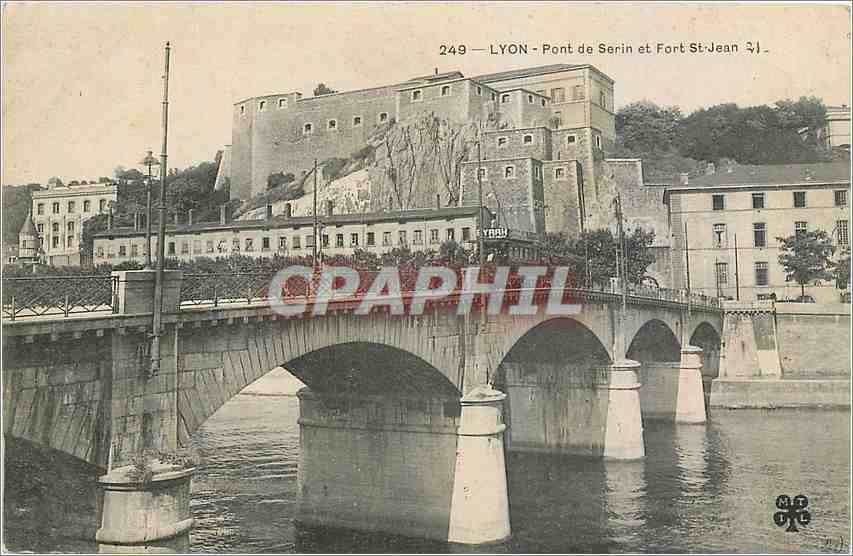 CPA Lyon Pont de Sern et Fort St Jean 