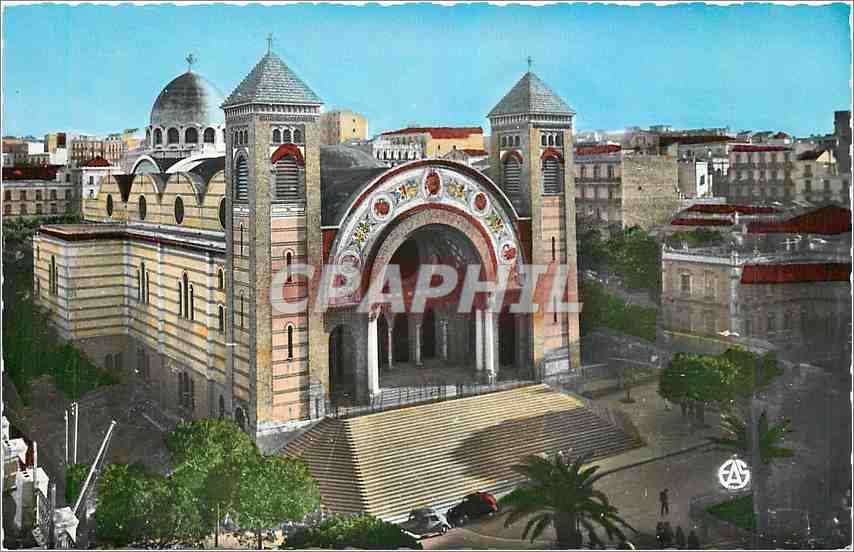 CPM Oran La Cathedrale du Sacre Coeur 