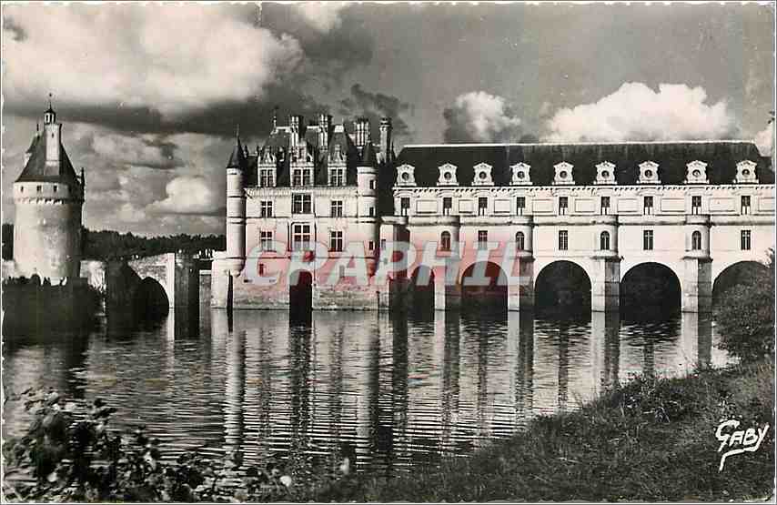 CPM Chenonceaux I et L Chateau Facade Ouest 