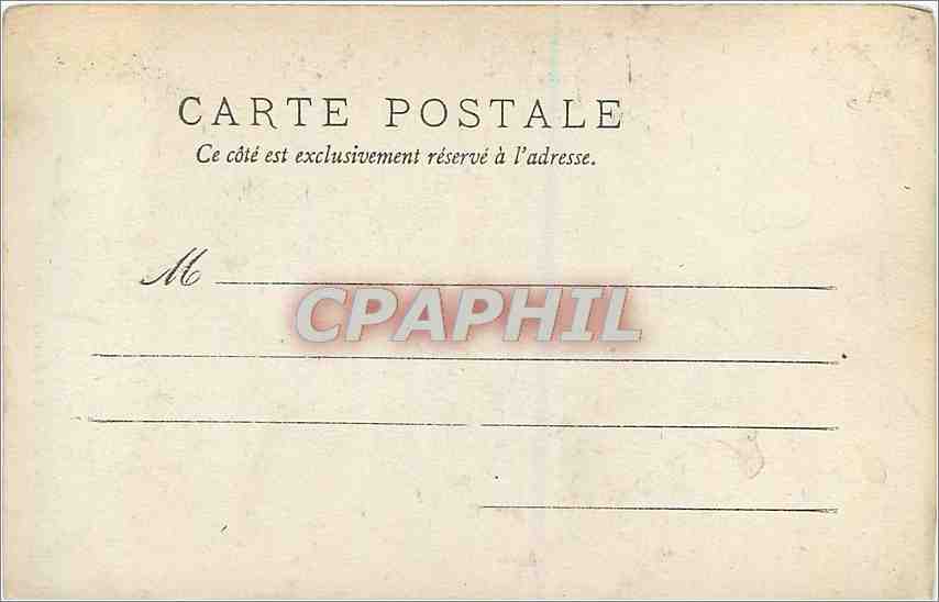 CPA Frejus Porte de la Cathedrale  — Rückseite