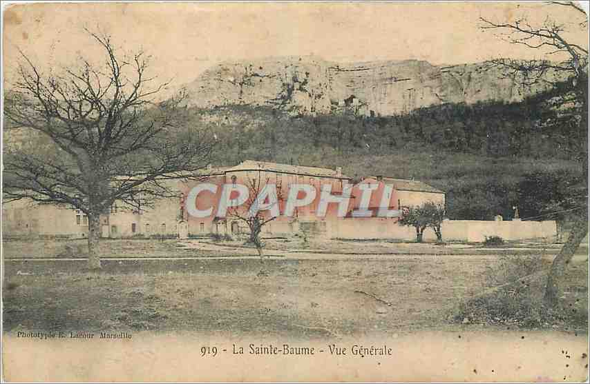 CPA La Sainte Baume Vue Generale 