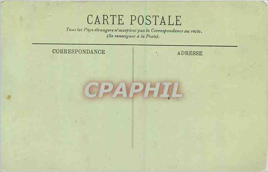 CPA La Vallee du Var La Roquette sur Var — Rückseite
