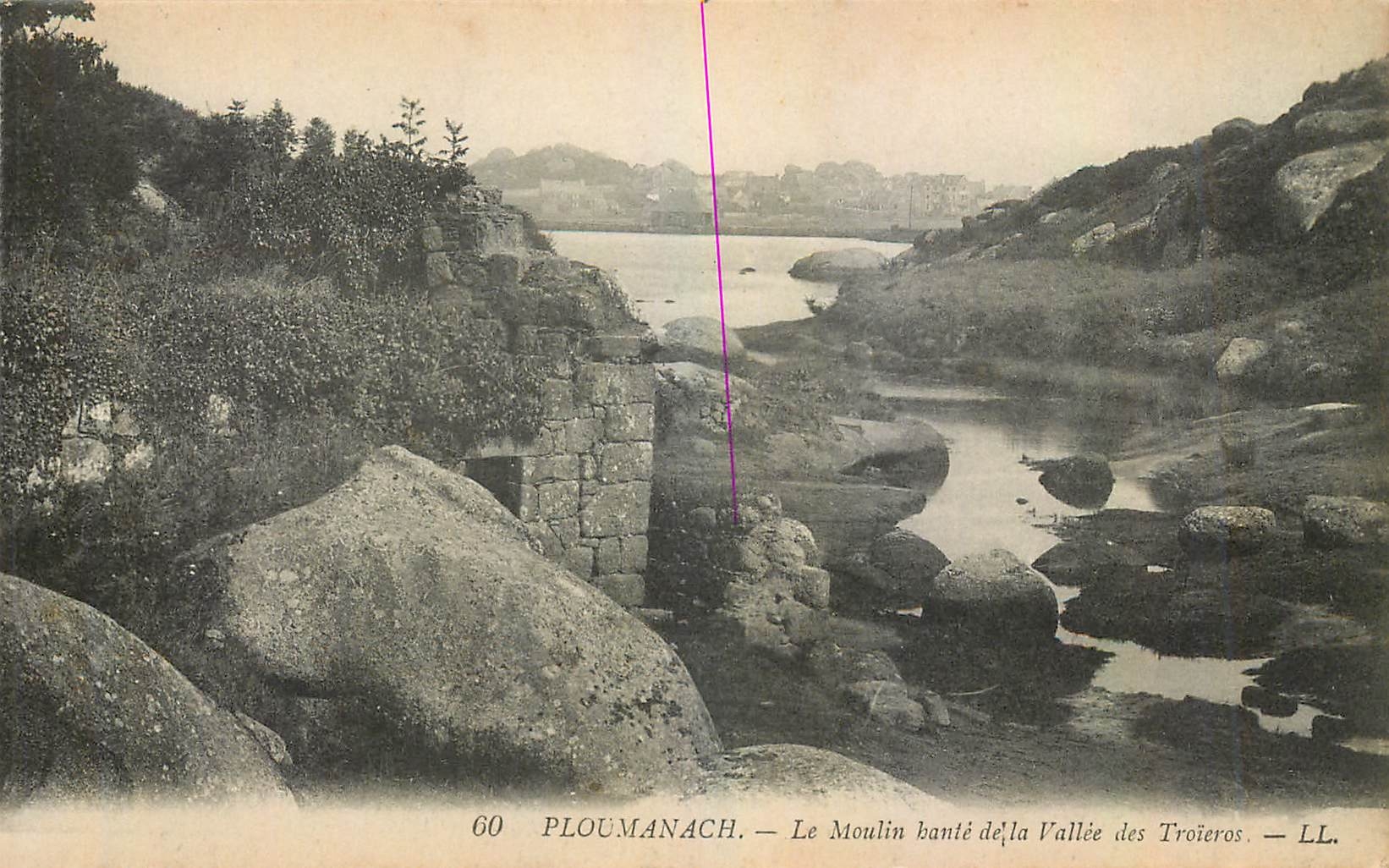 PLOUMANACH — Le Moulin banté de la Vallée des Troïéros — LL. — N° 60