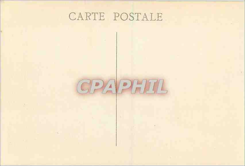 CPA Marseille ND de la Garde et le Chateau d'If  — Rückseite