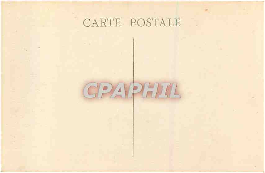CPA Marseille Le Palais Longchamp  — Rückseite