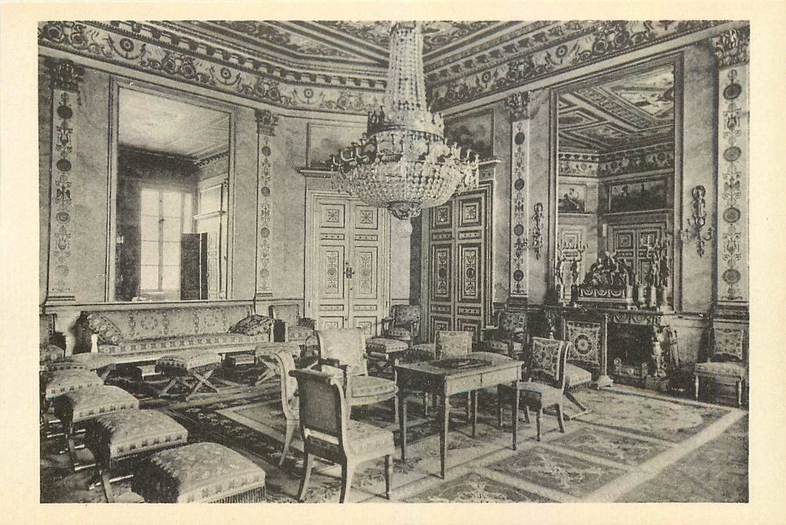 CPA Chateau de Compiegne Salon des Dames d'Honneur 