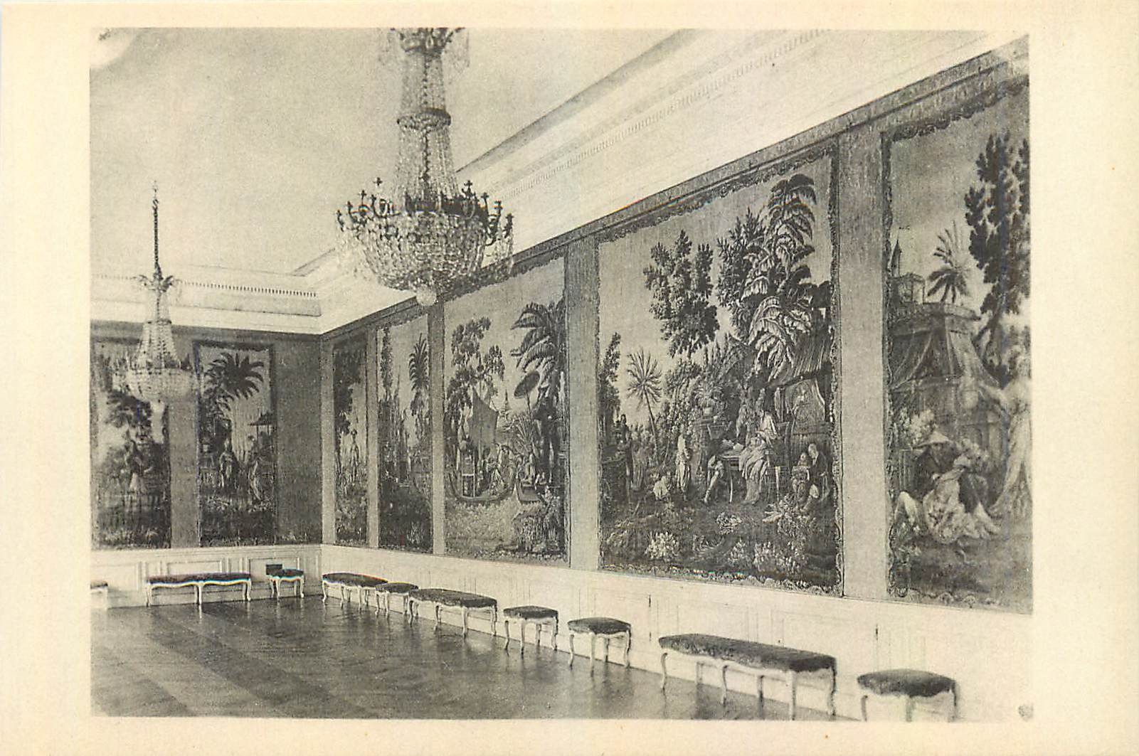 CPA Chateau de Compiegne Salle des Tapisseries d'Aubusson 