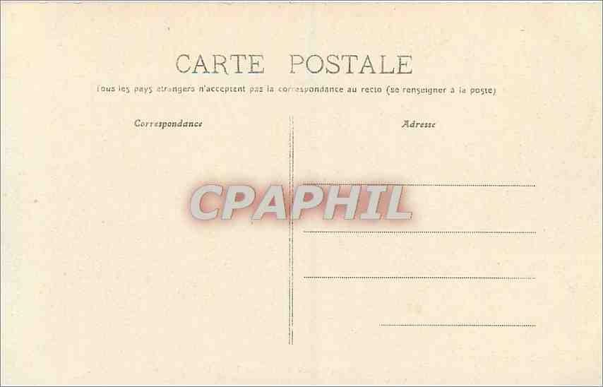 CPA Bussang Pont du Sechenat Grand Hotel des Sources  — Back