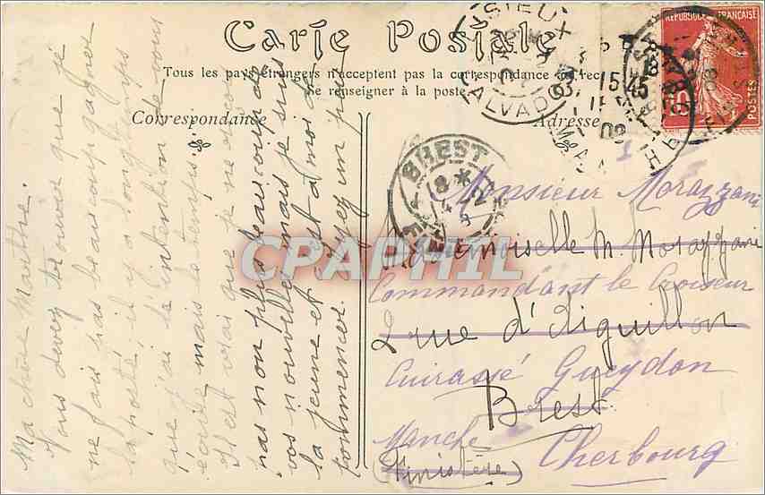Lisieux — La Route de Rouen — A.G. — N.D. Phar. — Rückseite