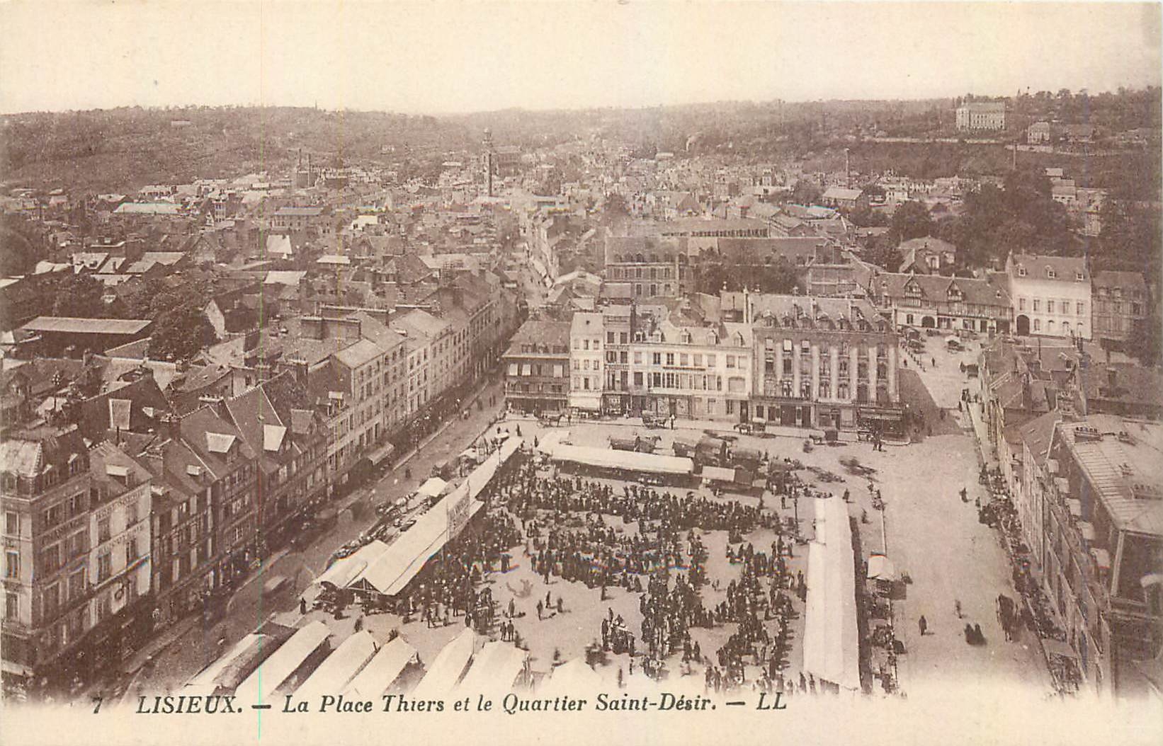 Lisieux — La Place Thiers et le Quartier Saint-Désir — LL