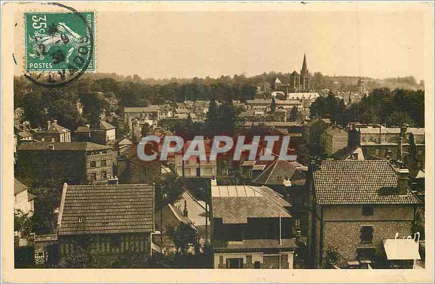 CPA Lisieux Calvados Vue generale 