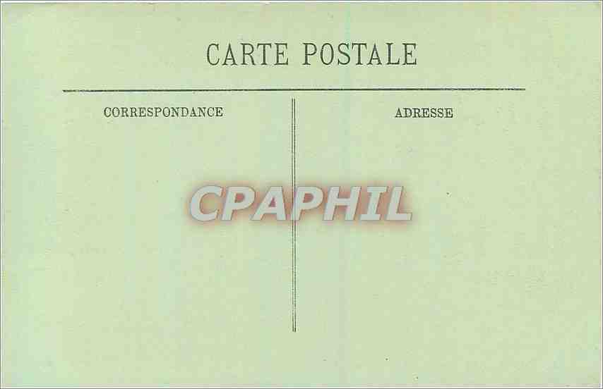 CPA Caen La Statue de Louis XIV et le Lycee  — Verso