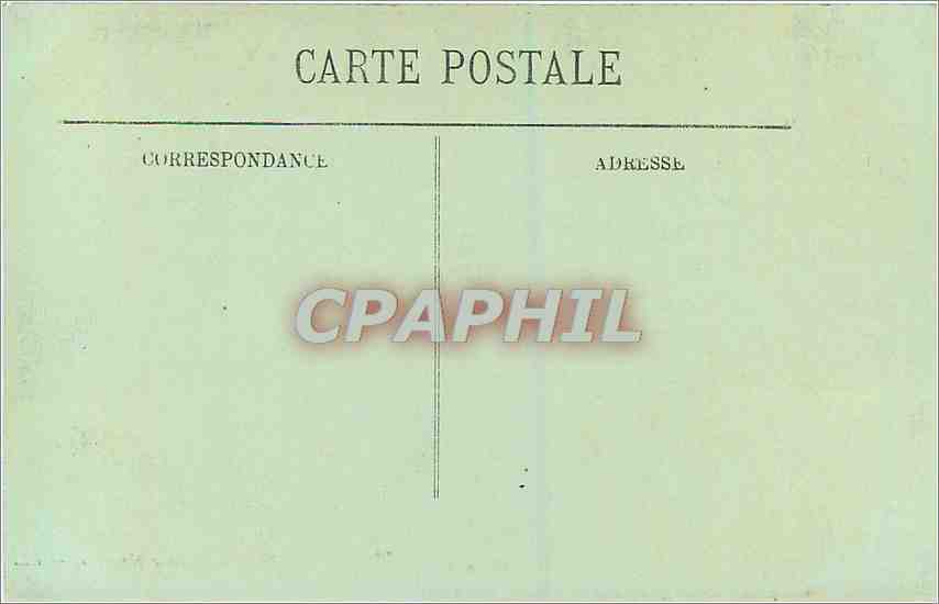 CPA Caen Caserne Hamelin Militaria — Verso