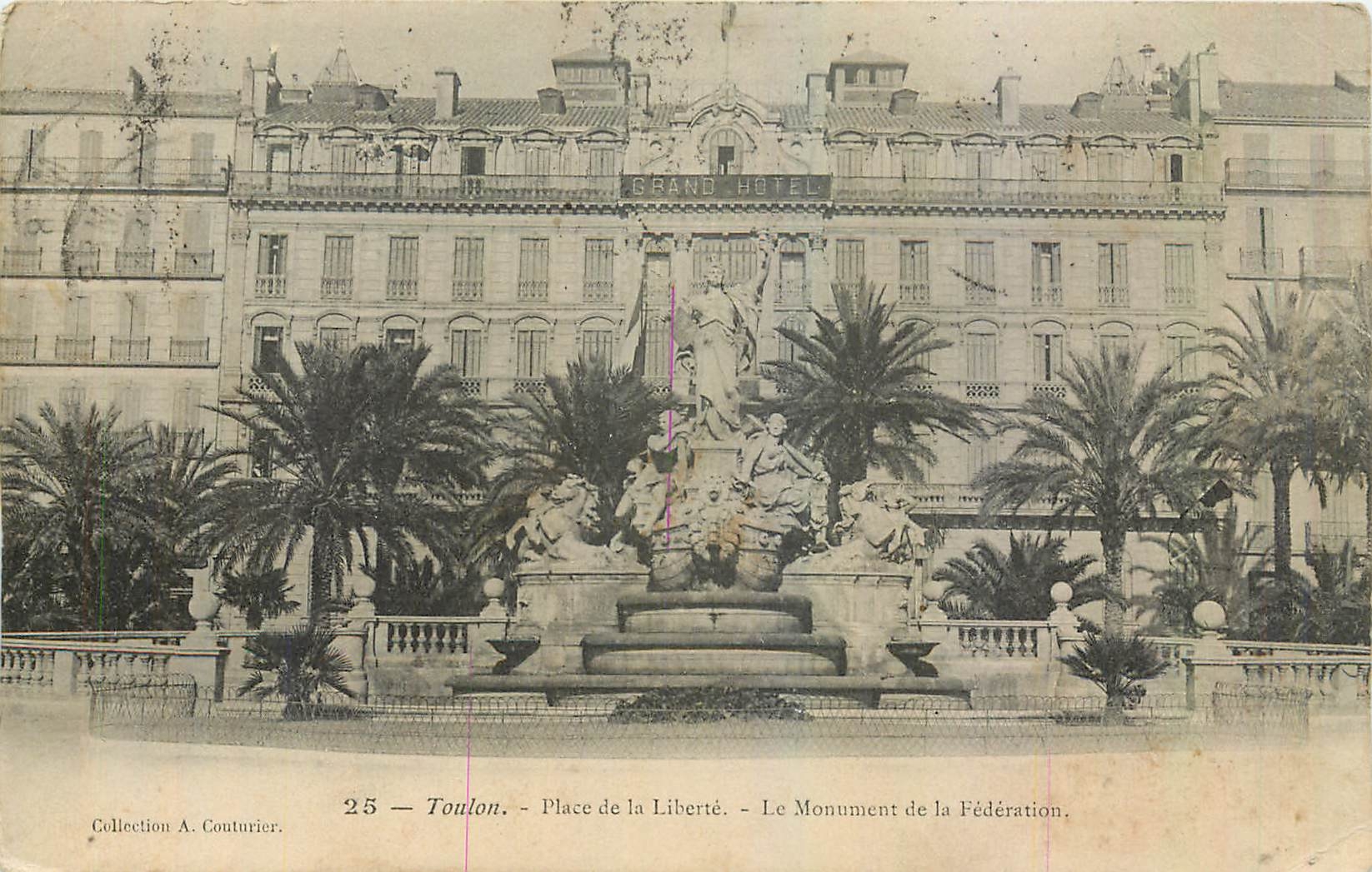 CPA Toulon Place de la Liberte 