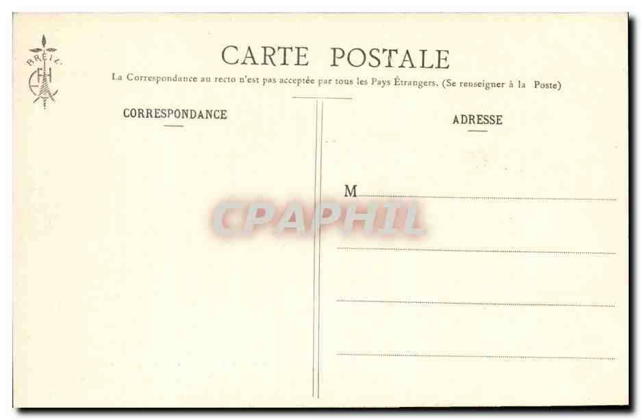 Bretagne- Pardon des Fleurs d'Ajoues A Pont- Aven- La Reine et les Demoiselles d'honneur -CPA — Verso
